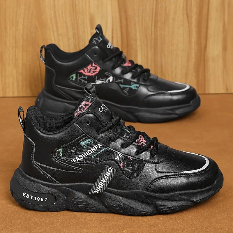 Men’s Anti-Slip Suede Sports Shoes