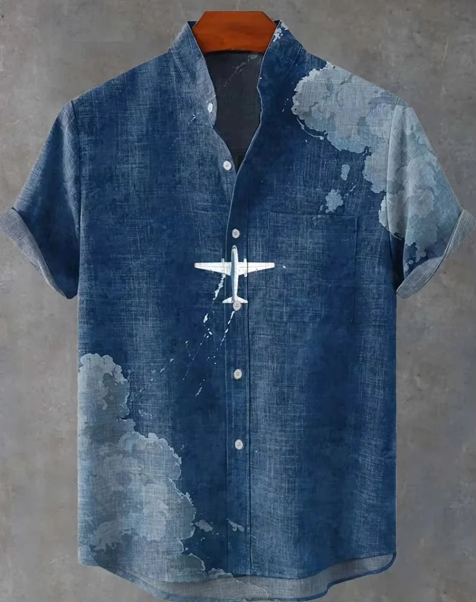 Men’s Samurai Hawaiian Shirt