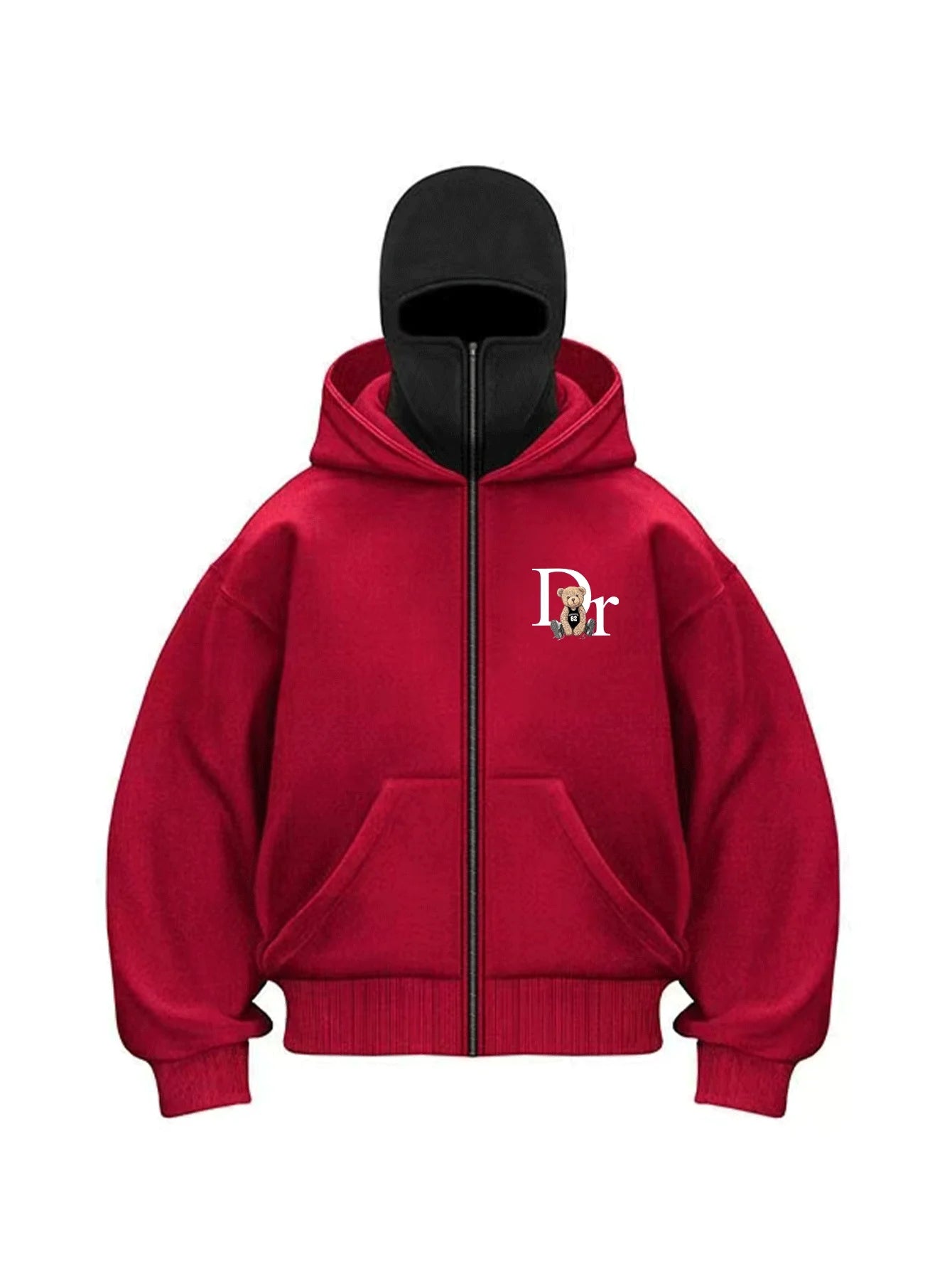 Men’s Printed Zip Hoodie