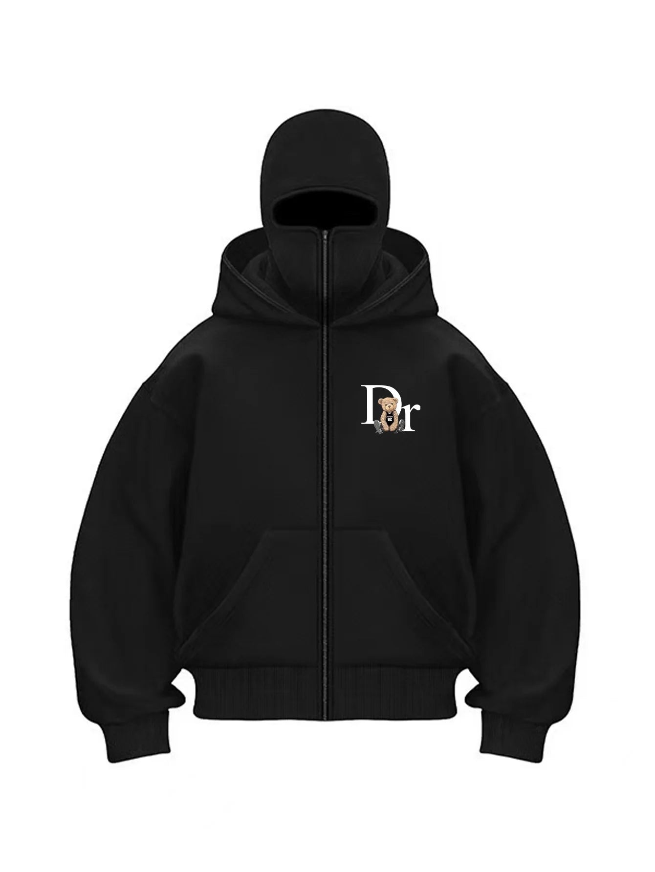 Men’s Printed Zip Hoodie