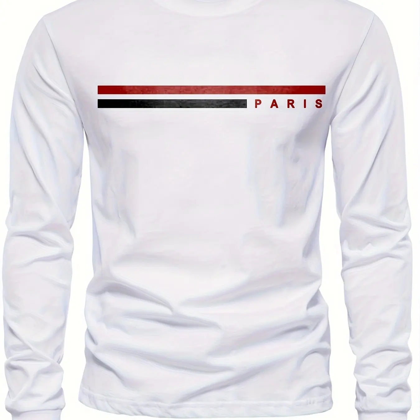 Men’s Casual Cotton Long Sleeve Tee