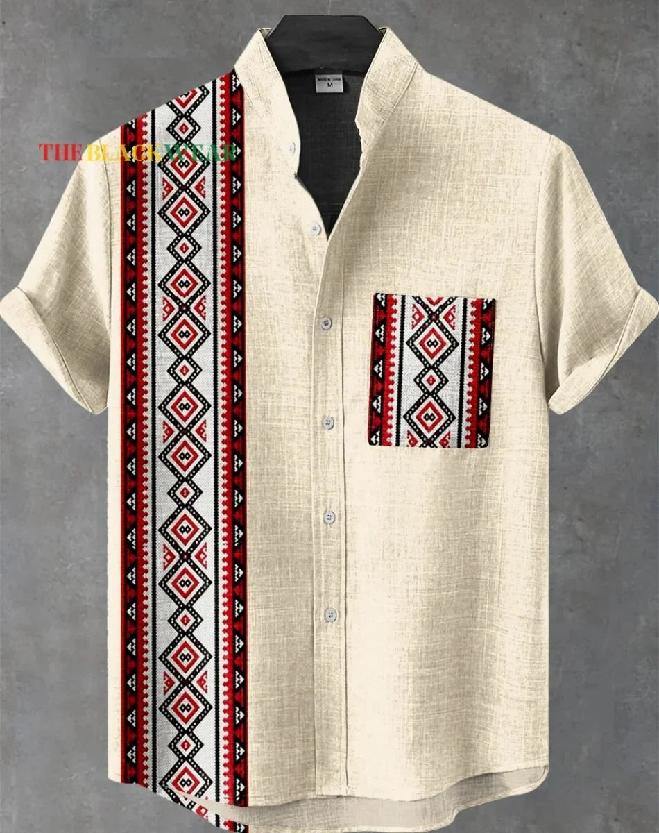 Men’s Samurai Hawaiian Shirt