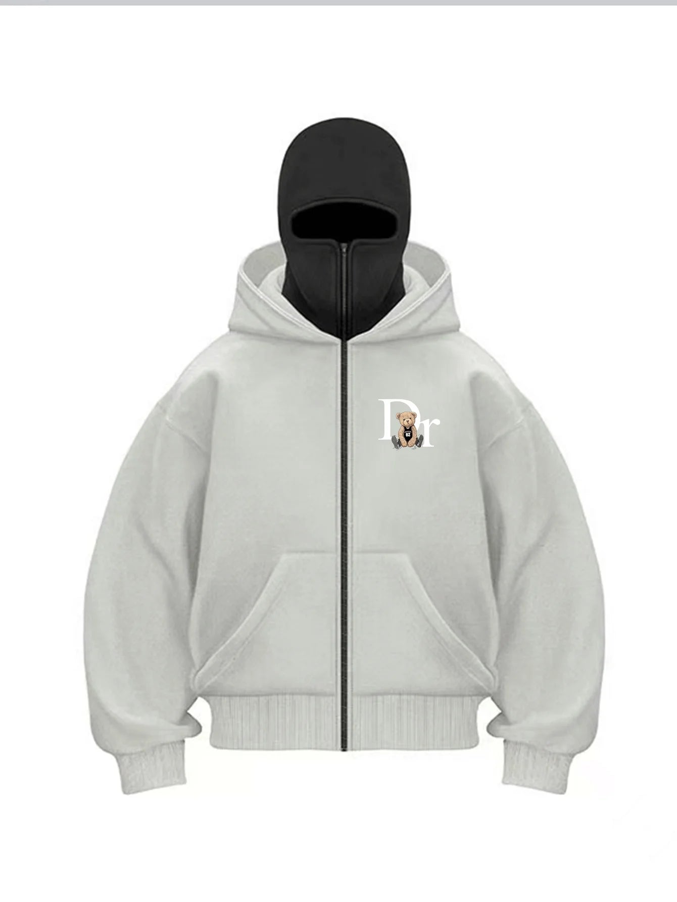 Men’s Printed Zip Hoodie