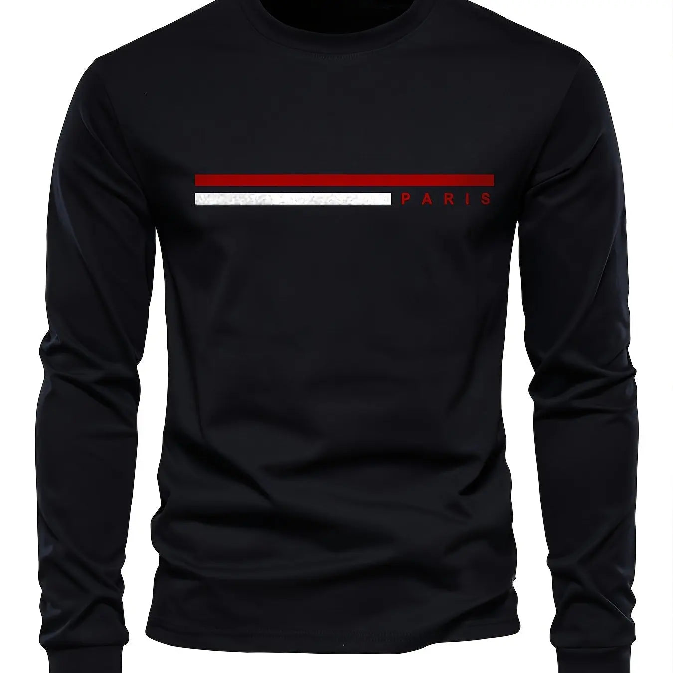 Men’s Casual Cotton Long Sleeve Tee