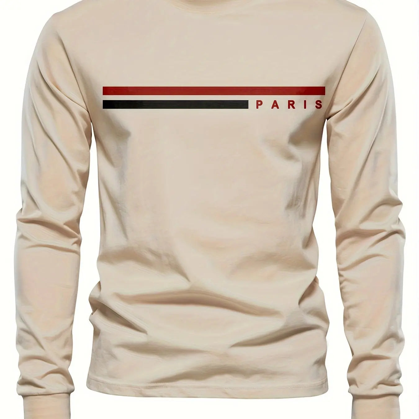 Men’s Casual Cotton Long Sleeve Tee